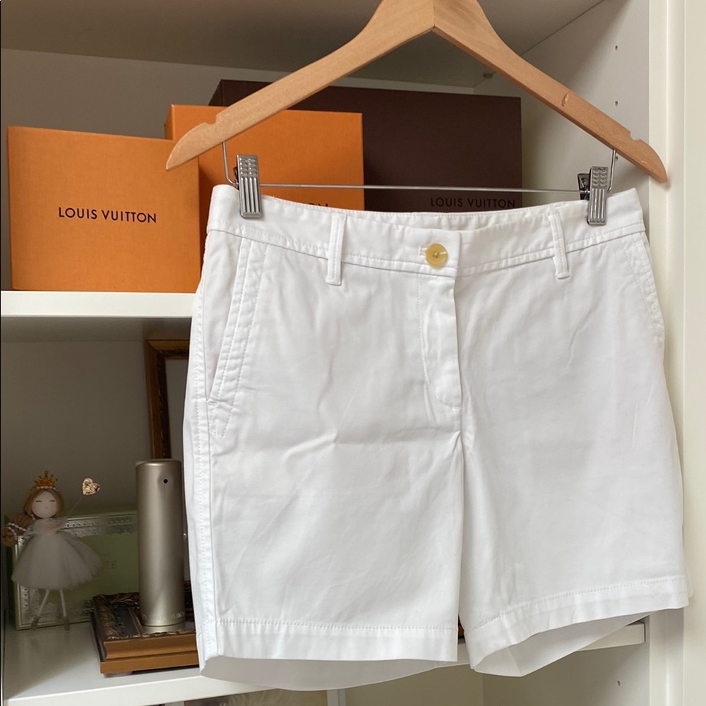 Talbots White Shorts Tailored Cotton. 2P. LIKE NEW!